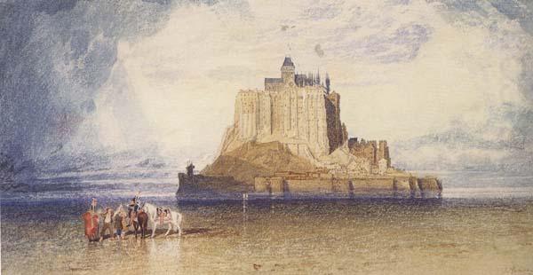 Mont St.Michel,Normandy (mk47), John sell cotman